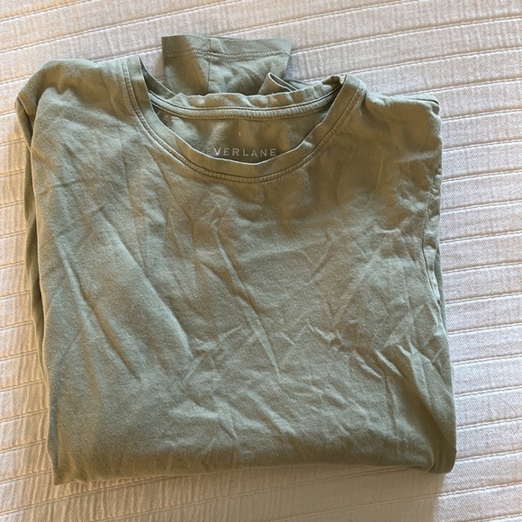 Everlane Light Green 100% Organic T-Shirt - Picture 5 of 7